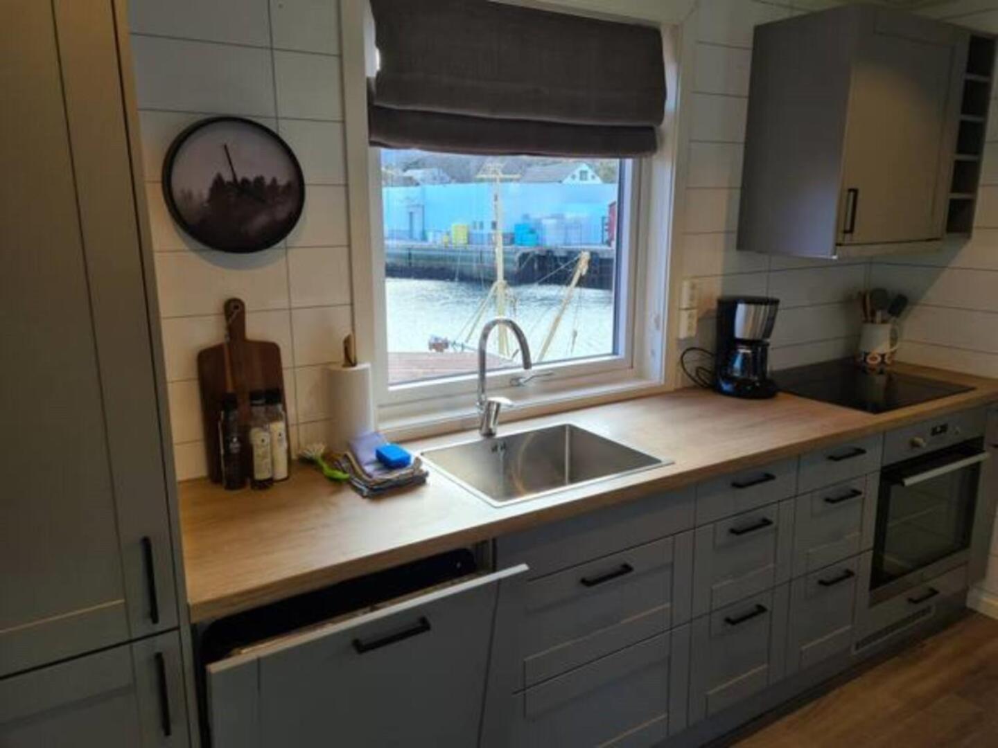 Damperiholmen Cabin Sund  Luaran gambar