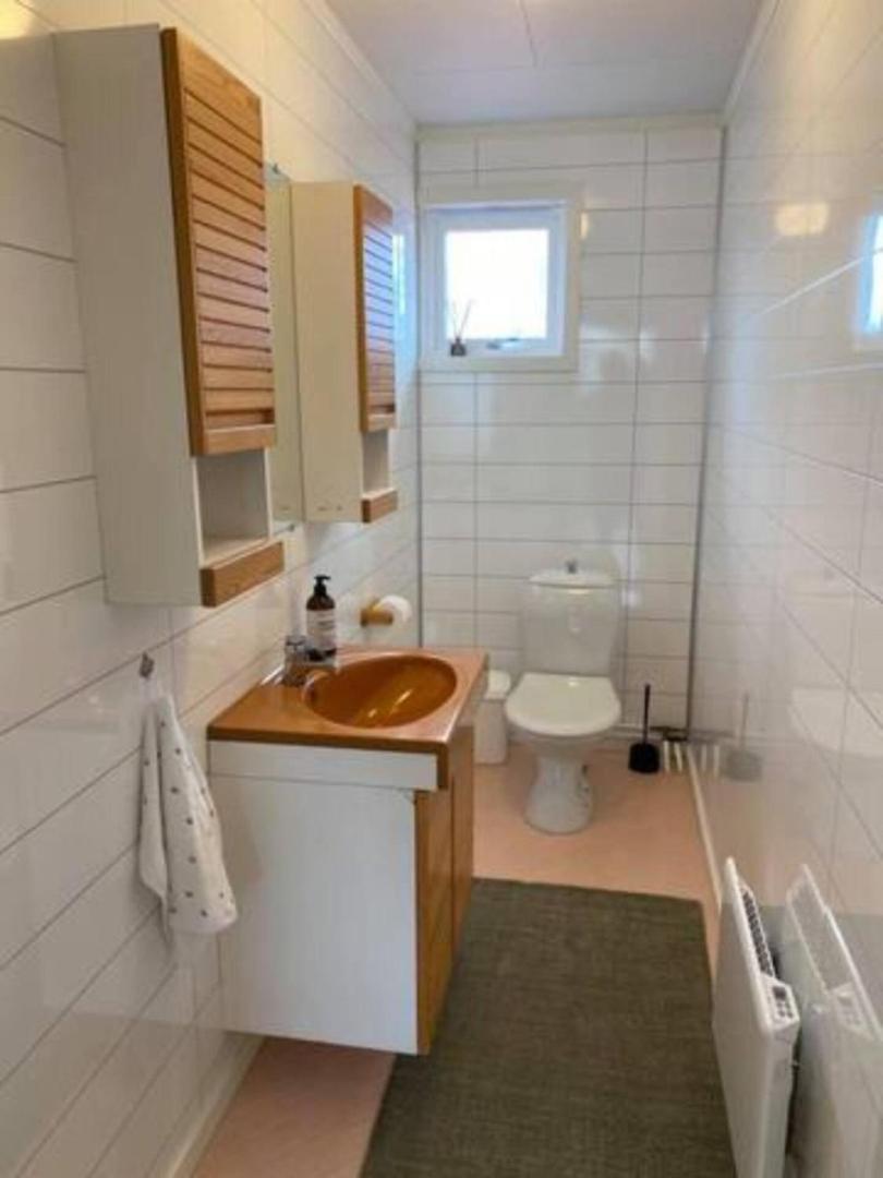 Damperiholmen Cabin Sund  Luaran gambar